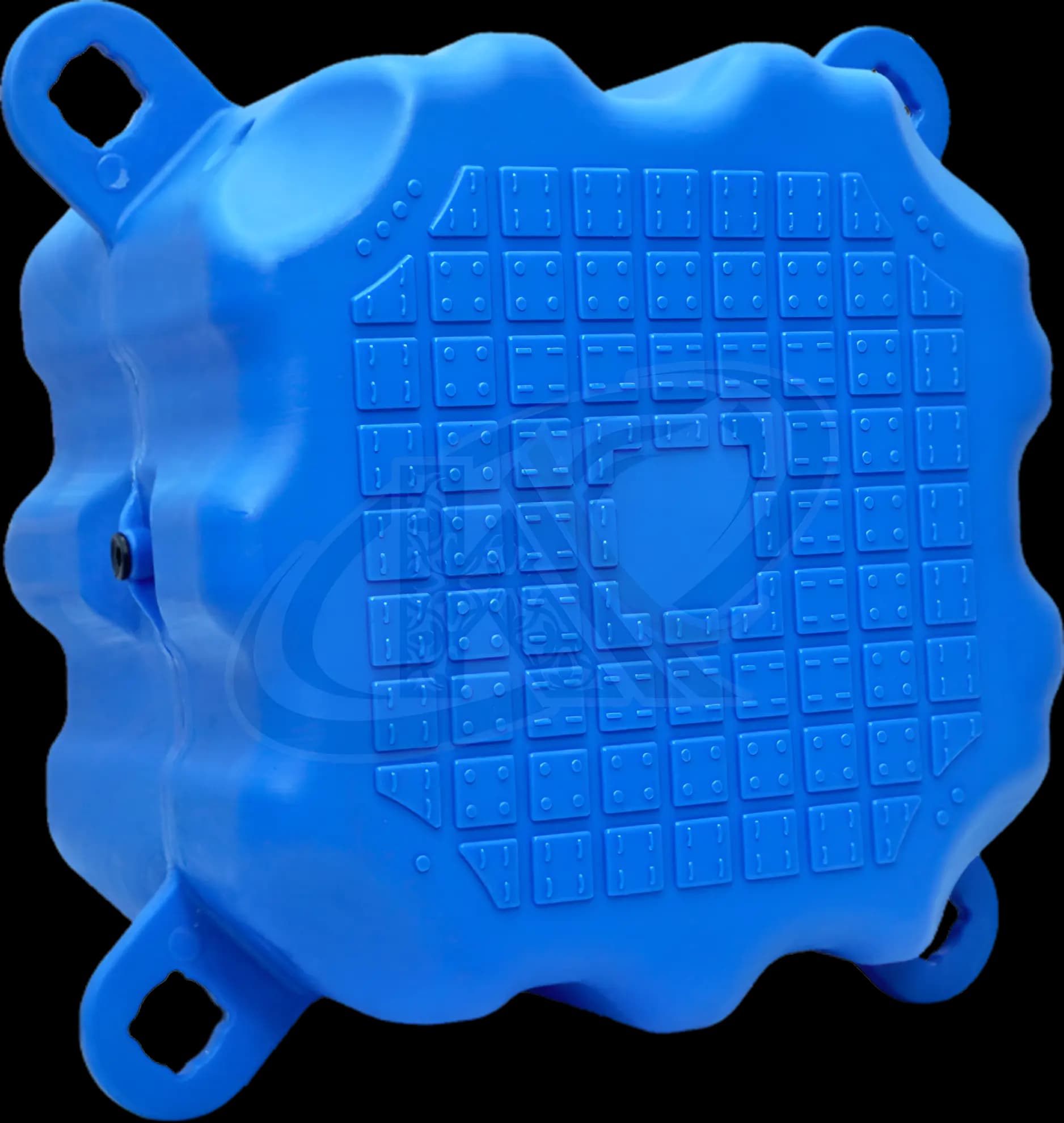 Kubus Apung Karpinus warna biru