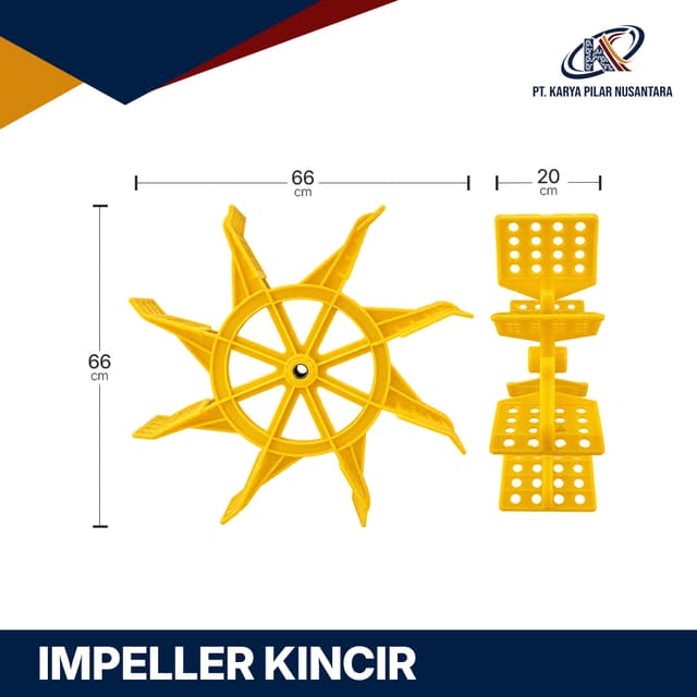 Impeller Kincir Air HDPE