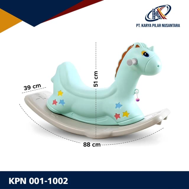 Kuda-Kudaan Anak HDPE Rocking Horse
