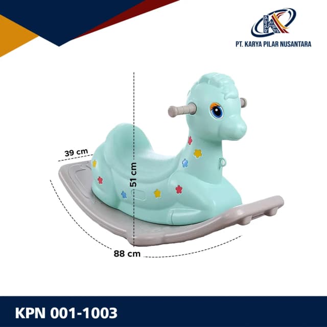 Kuda-Kudaan Anak HDPE Rocking Horse