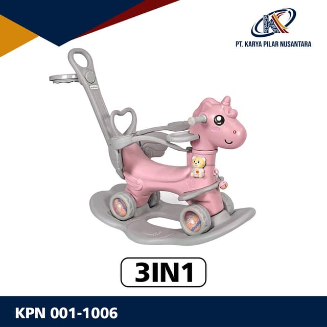 Kuda-Kudaan Anak HDPE Rocking Horse