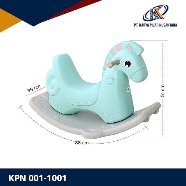 Kuda-Kudaan Anak HDPE Rocking Horse