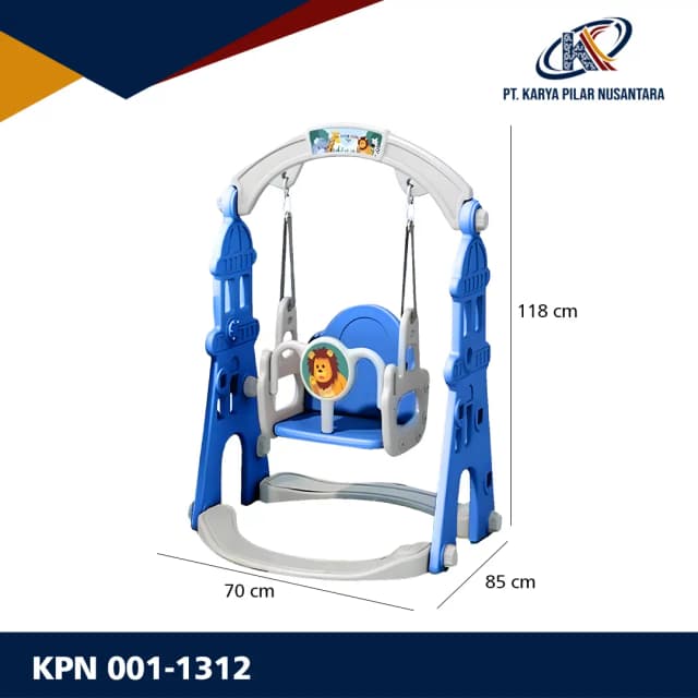 Ayunan Anak Plastik HDPE dengan Pengaman – 3 Pilihan Model