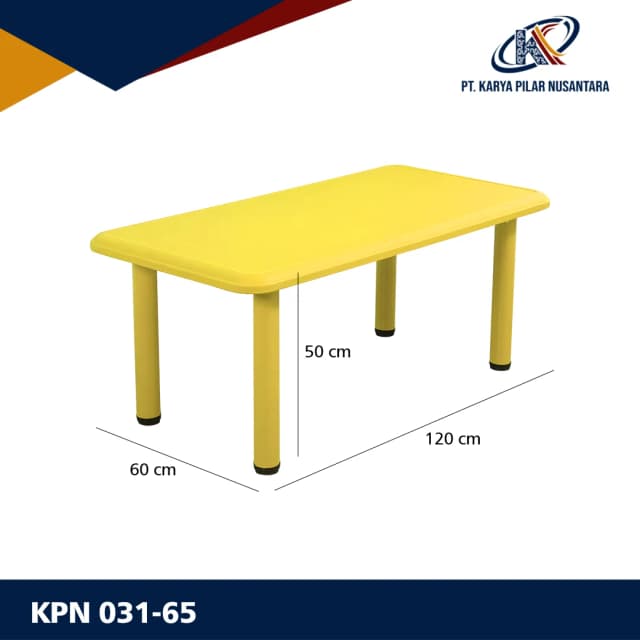 Meja Belajar Anak HDPE