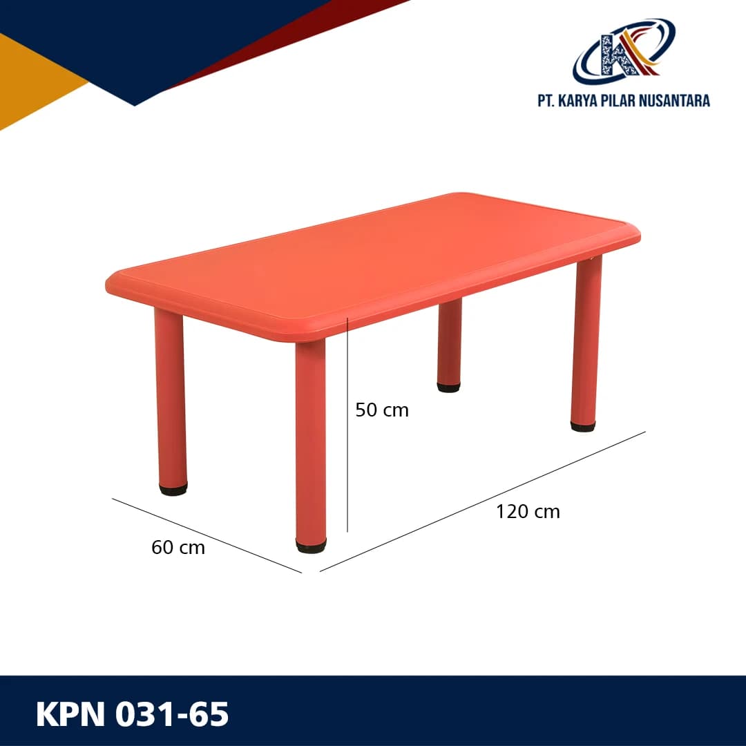 Meja Belajar Anak HDPE - gambar 5