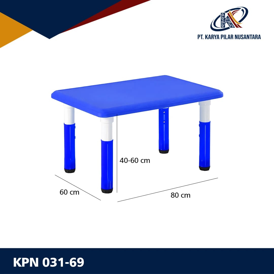 Meja Belajar Anak HDPE - gambar 17