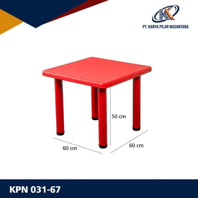 Meja Belajar Anak HDPE