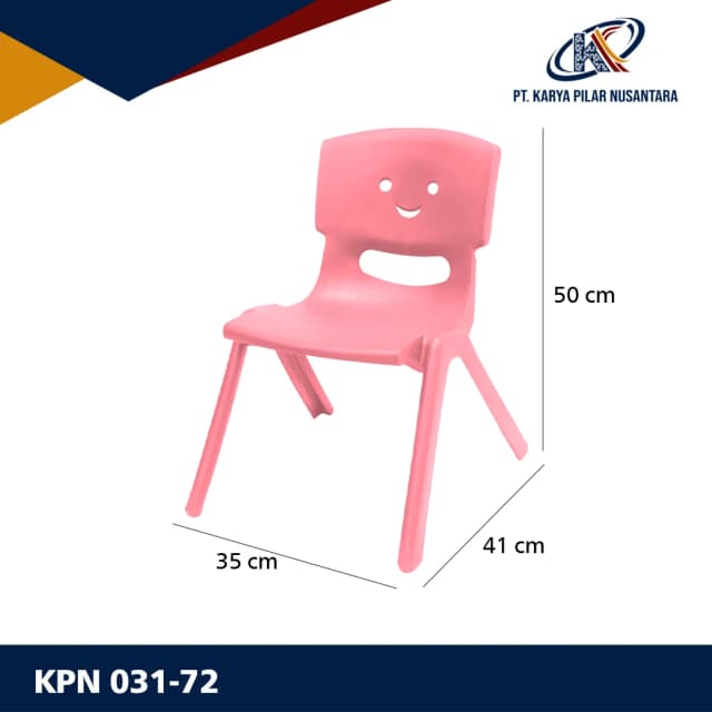 Kursi Anak Plastik HDPE KPN-031-72