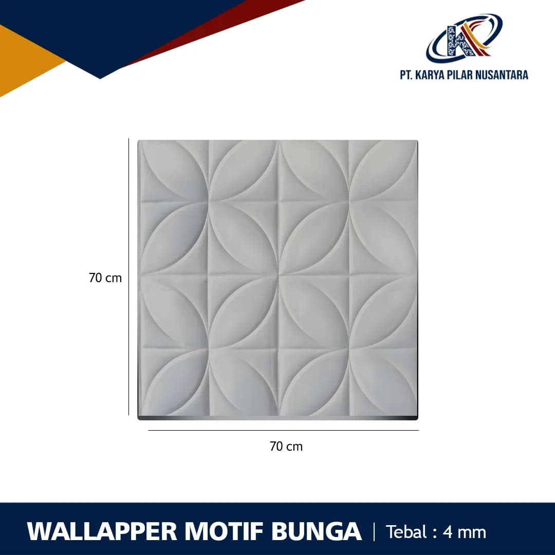 Wallpaper XPE Foam 3D – Stiker Dinding Motif dan Linen - gambar 11