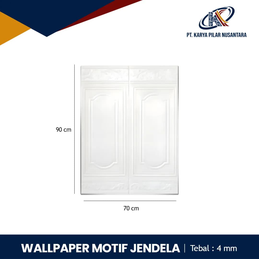 Wallpaper XPE Foam 3D – Stiker Dinding Motif dan Linen - gambar 14