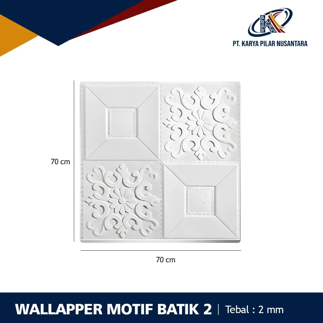 Wallpaper XPE Foam 3D – Stiker Dinding Motif dan Linen - gambar 19