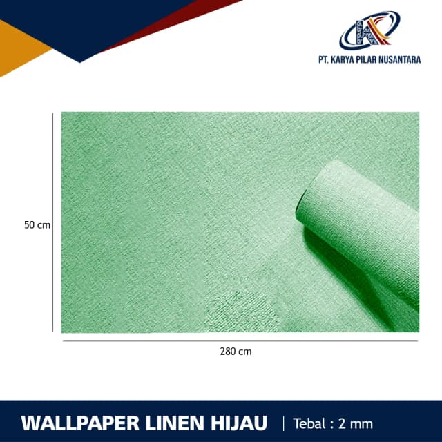 Wallpaper XPE Foam 3D – Stiker Dinding Motif dan Linen