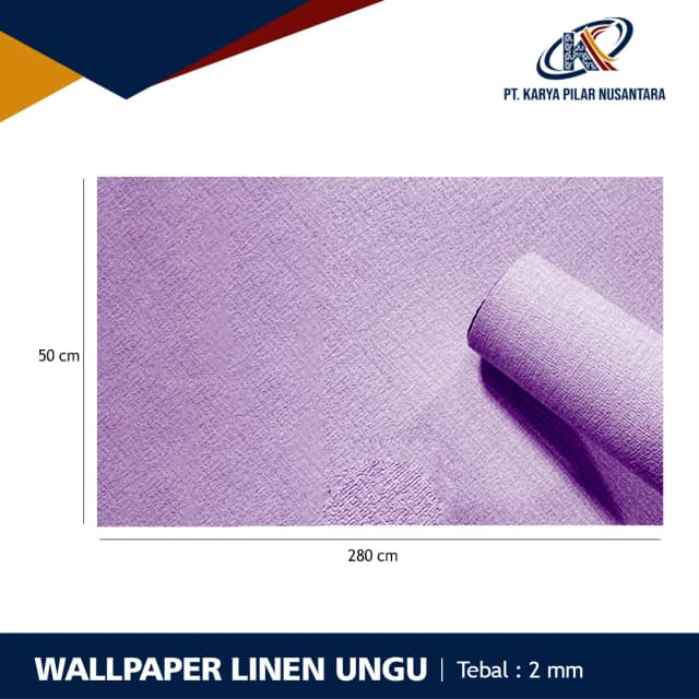 Wallpaper XPE Foam 3D – Stiker Dinding Motif dan Linen