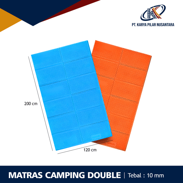 Matras XPE Multifungsi 10 mm – Yoga, Camping, Sajadah & Duduk