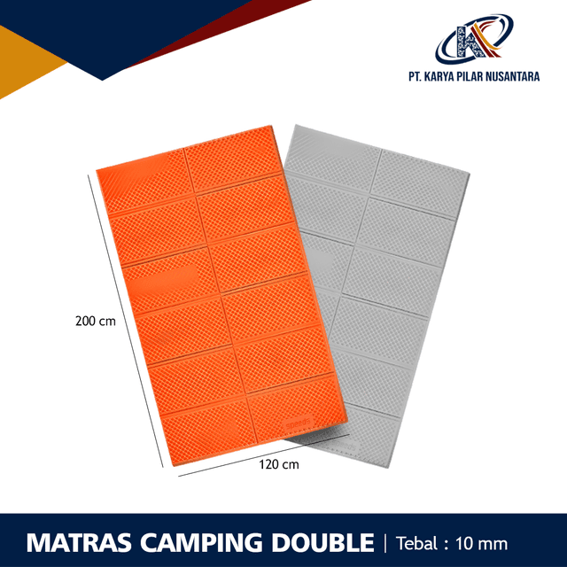 Matras XPE Multifungsi 10 mm – Yoga, Camping, Sajadah & Duduk
