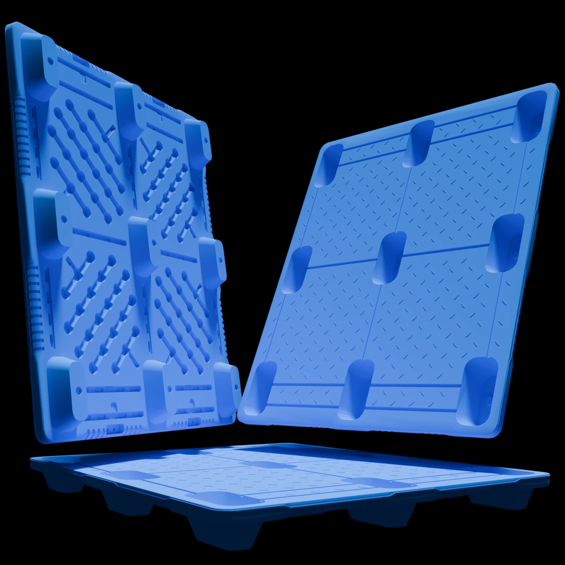 HDPE pallet for warehousing and logistics