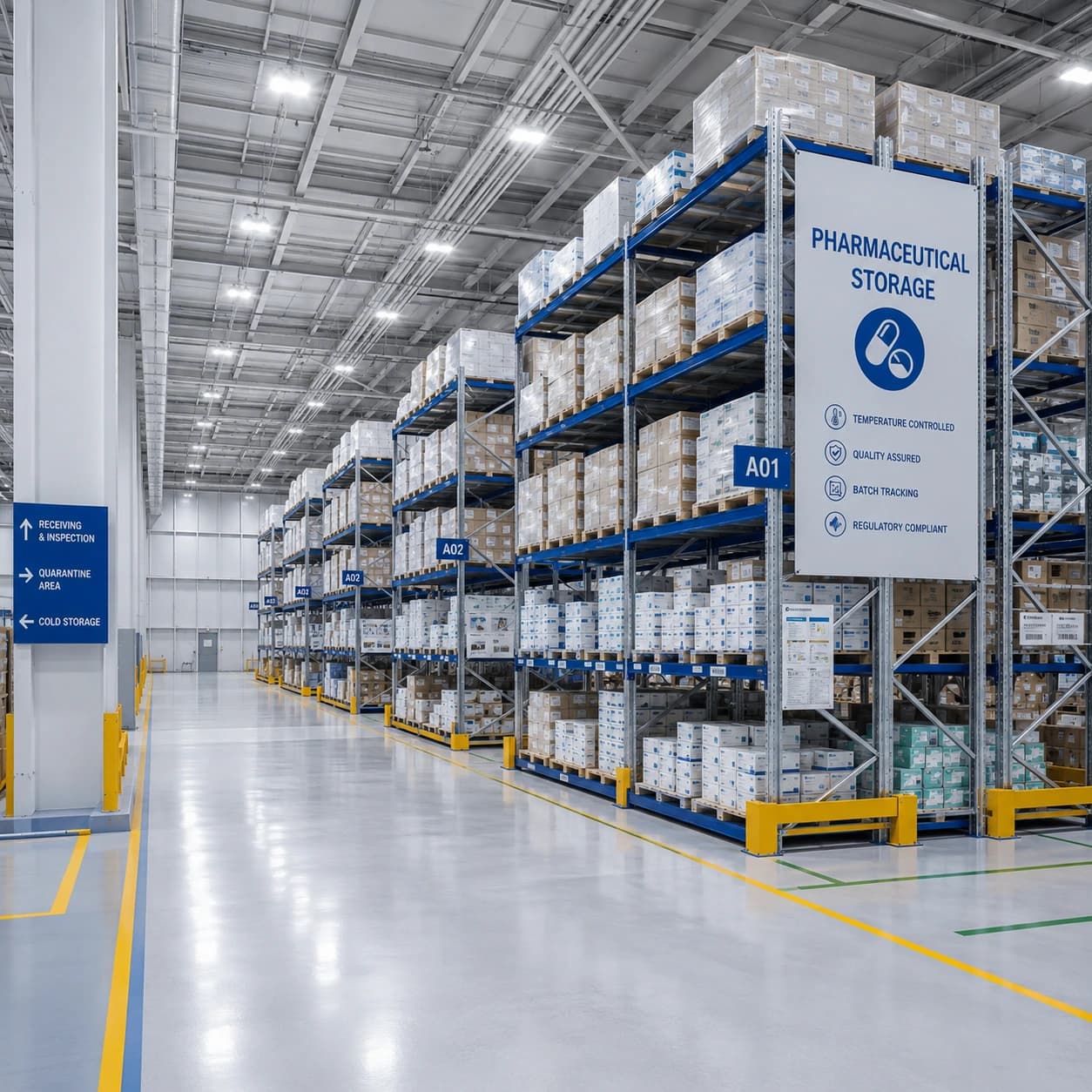 Penggunaan pallet plastik pada cold storage
