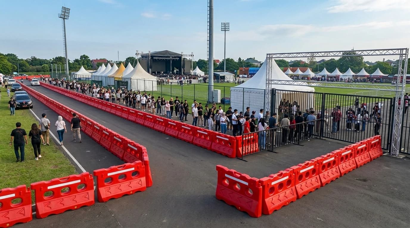 Road barrier di acara