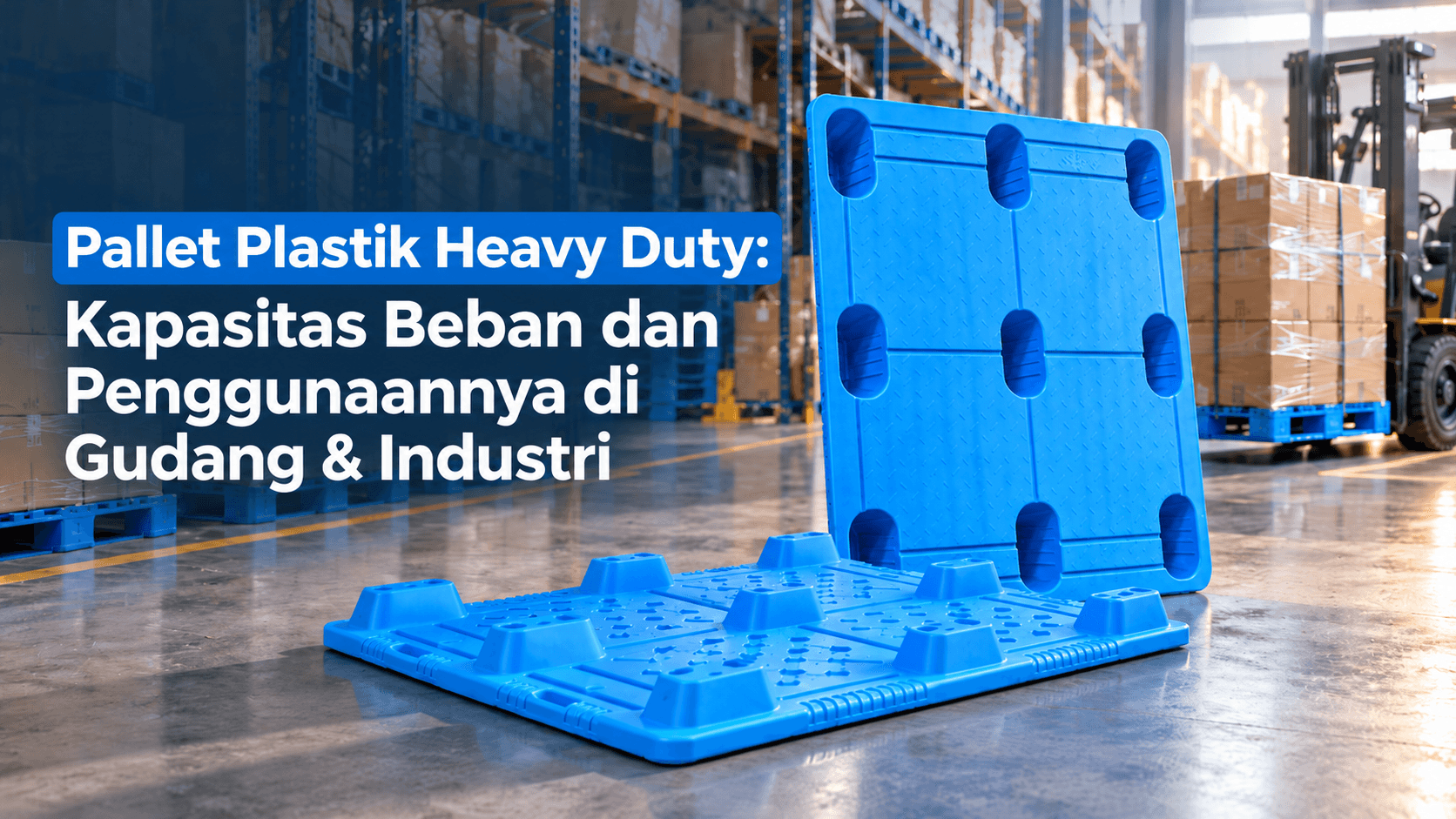 Pallet Plastik Heavy Duty: Kapasitas Beban dan Penggunaannya di Gudang & Industri