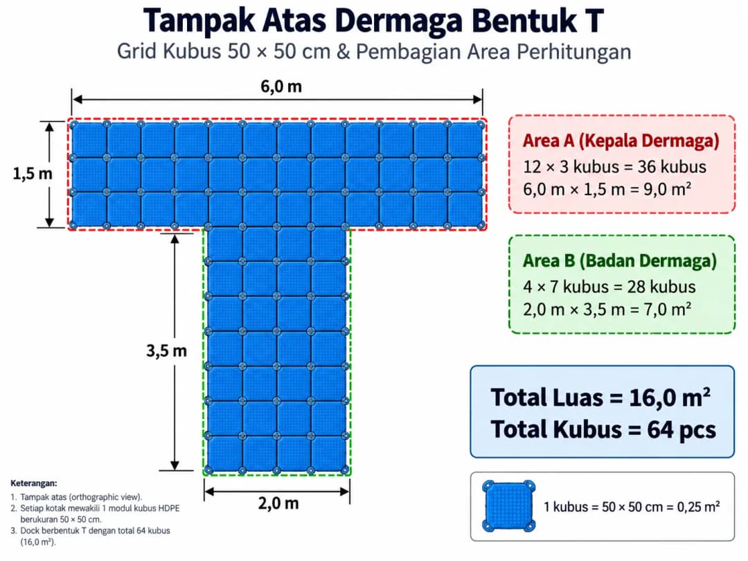 Dermaga Bentuk T