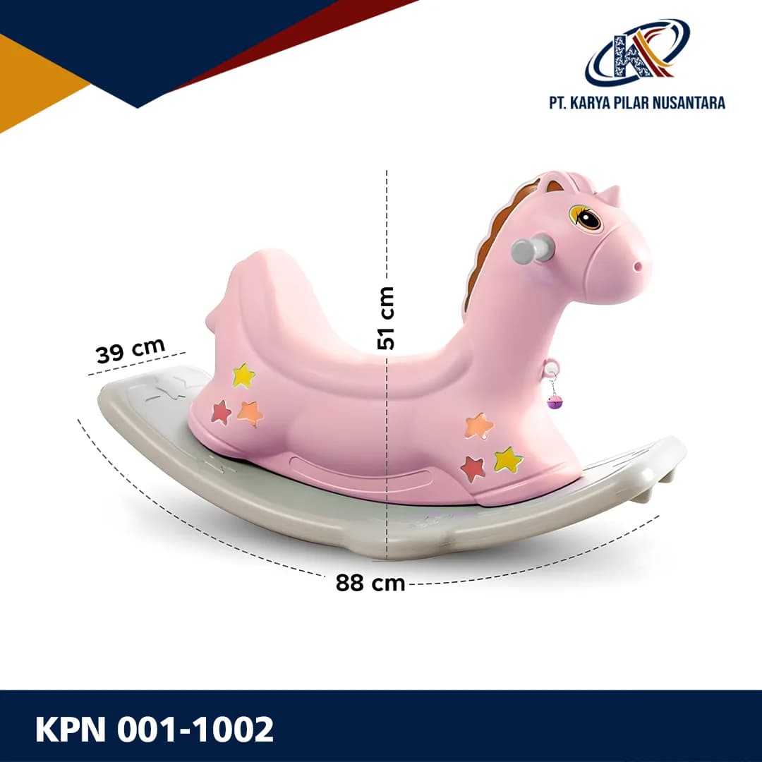 Kuda-Kudaan Anak HDPE Rocking Horse - gambar 4