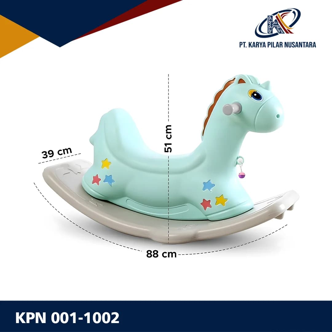 Kuda-Kudaan Anak HDPE Rocking Horse - gambar 5