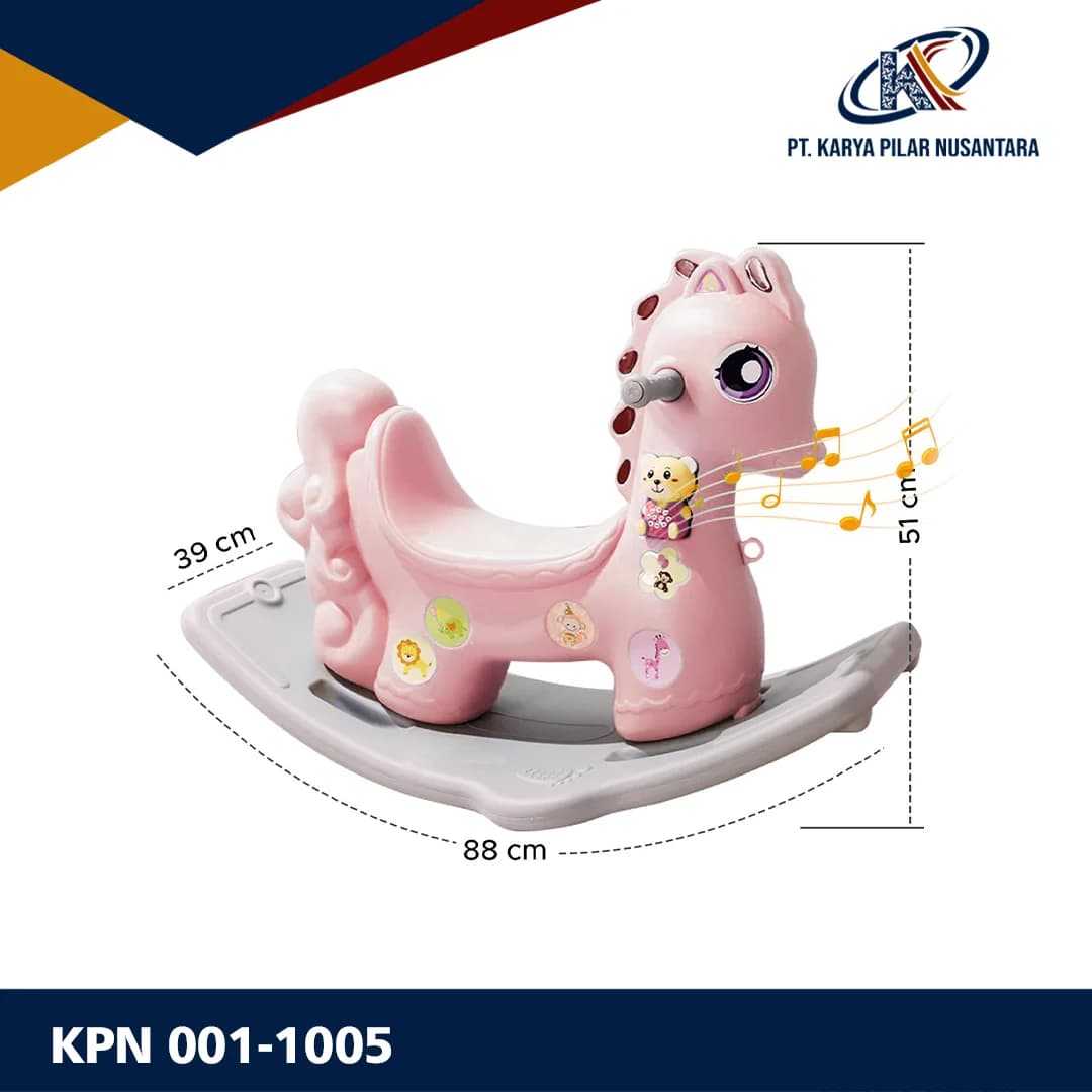 Kuda-Kudaan Anak HDPE Rocking Horse - gambar 10
