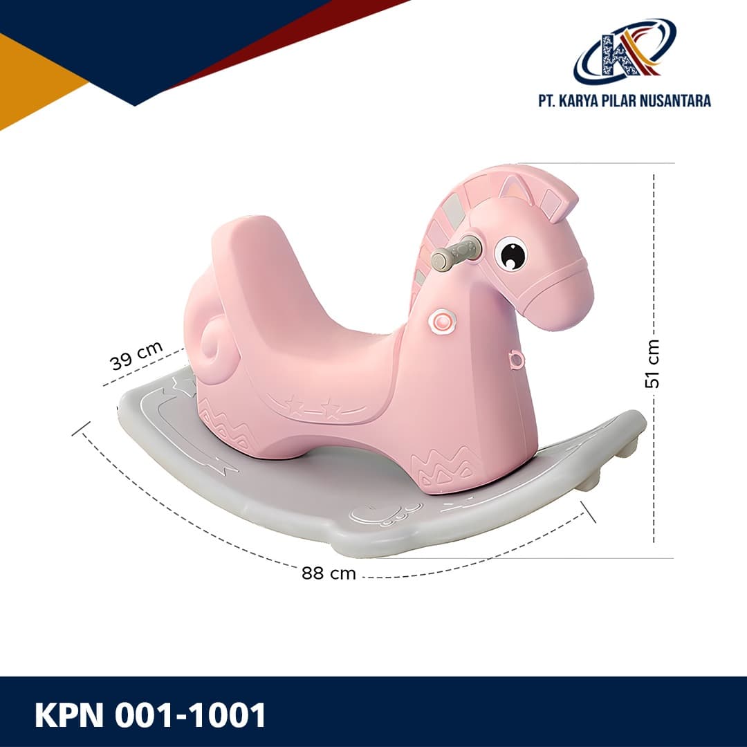 Kuda-Kudaan Anak HDPE Rocking Horse - gambar 2