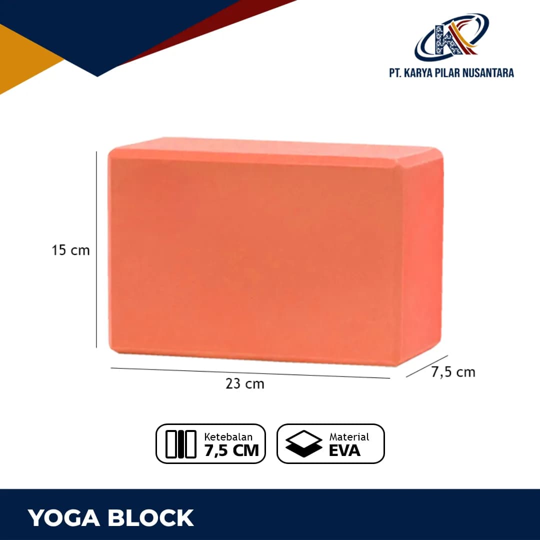 Yoga Block bahan EVA - gambar 4
