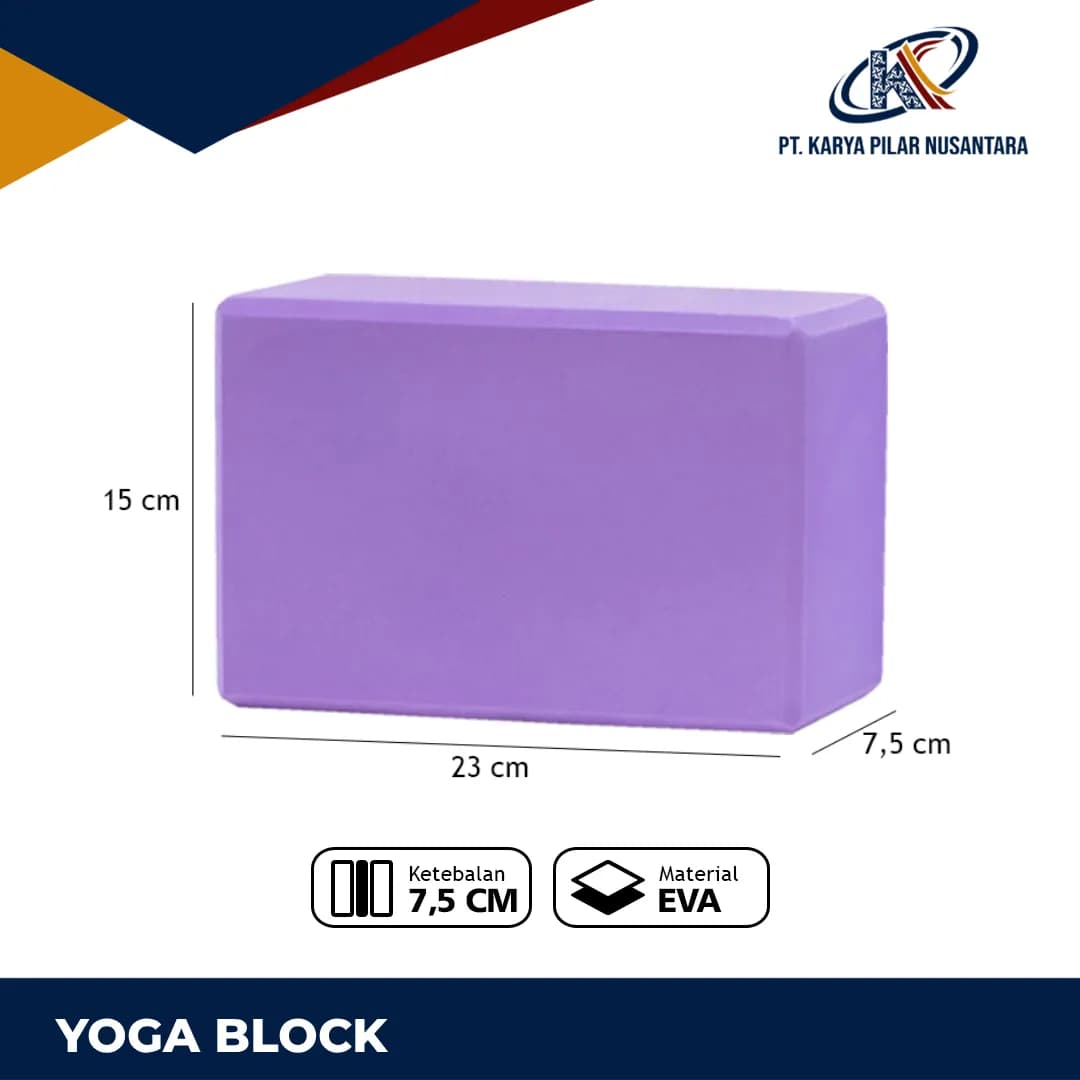 Yoga Block bahan EVA - gambar 6