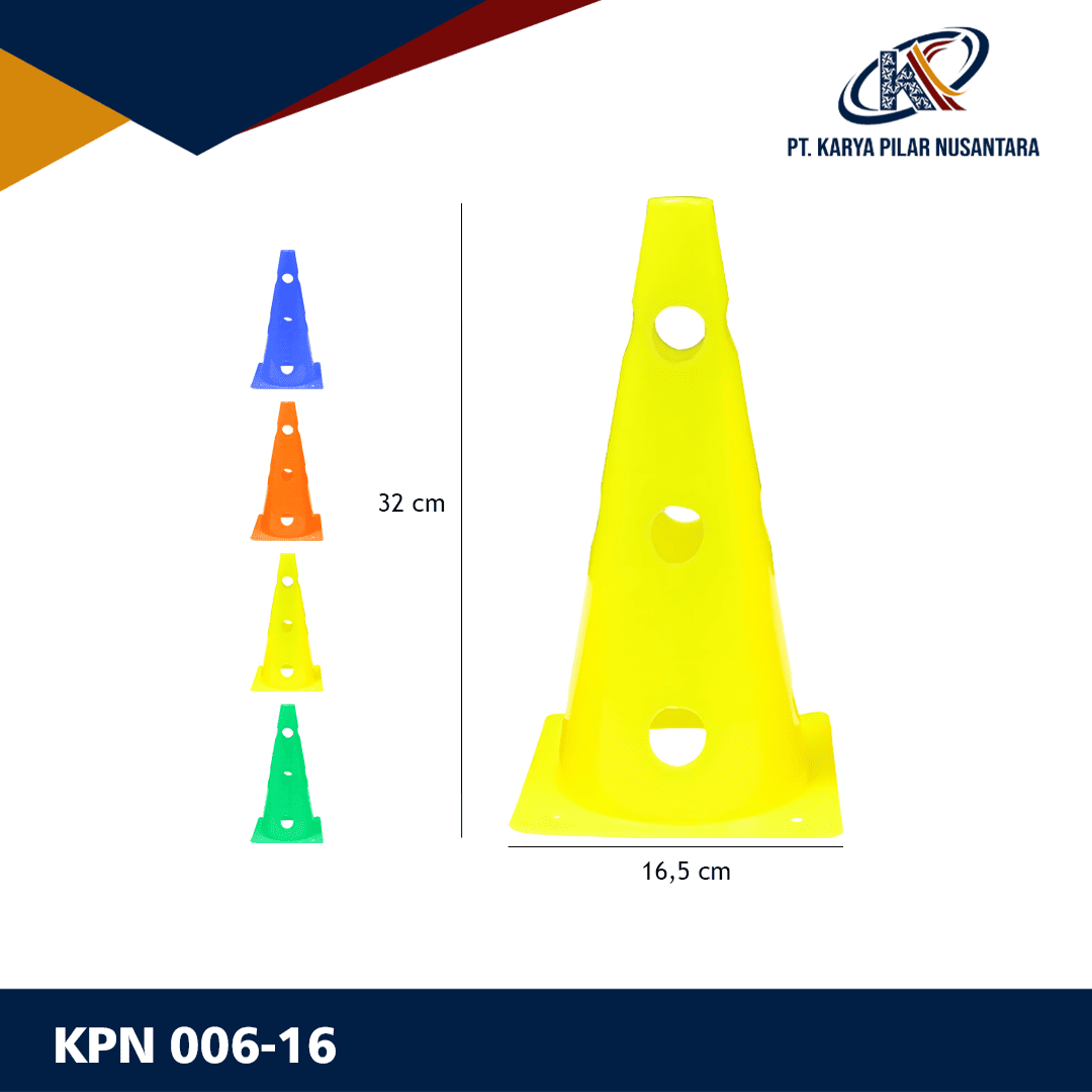 Cone Sepak Bola KPN 006-16 dari Karya Pilar Nusantara