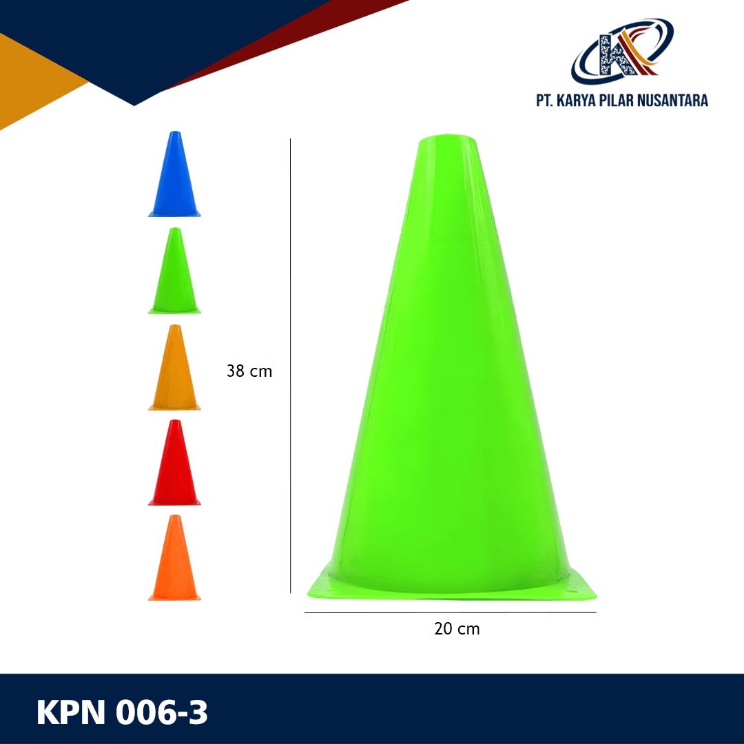Cone Sepak Bola KPN 006-3 dari Karya Pilar Nusantara