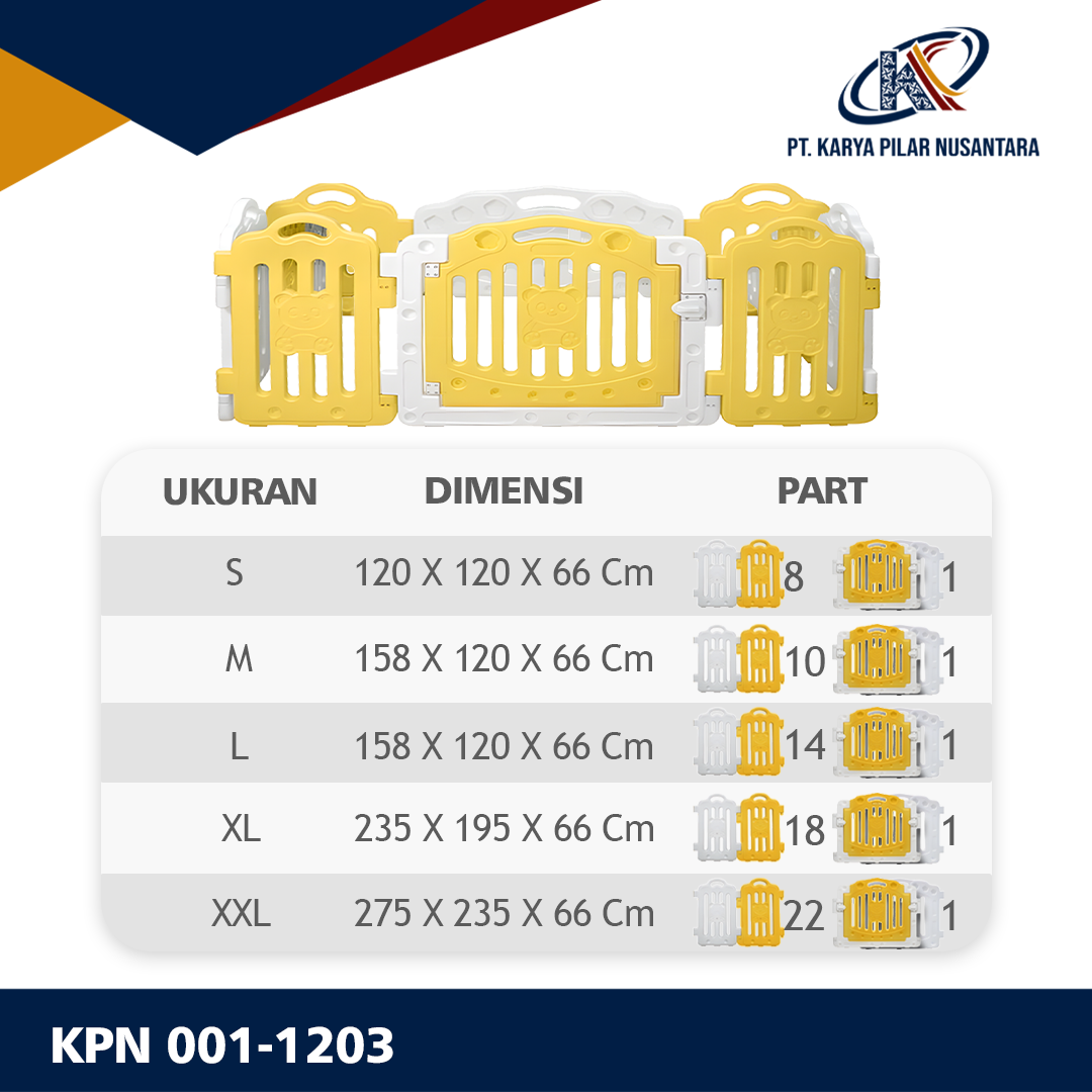 Pagar Mainan | Kid Playfence dari Karya Pilar Nusantara