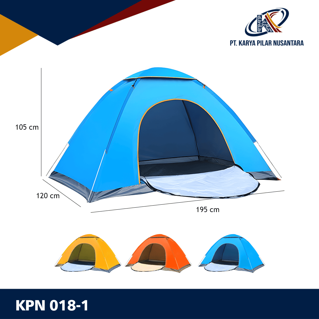 Tenda Camping KPN 018-1 dari Karya Pilar Nusantara