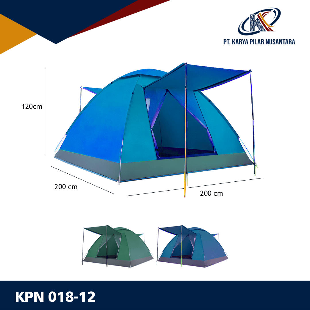 Tenda Camping KPN 018-12 dari Karya Pilar Nusantara