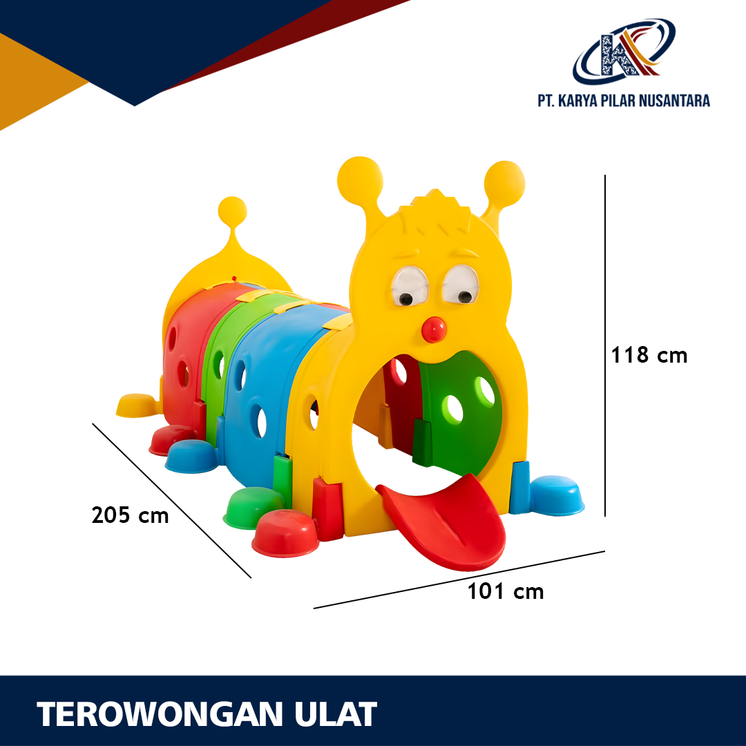 Terowongan Anak Indoor dari Karya Pilar Nusantara