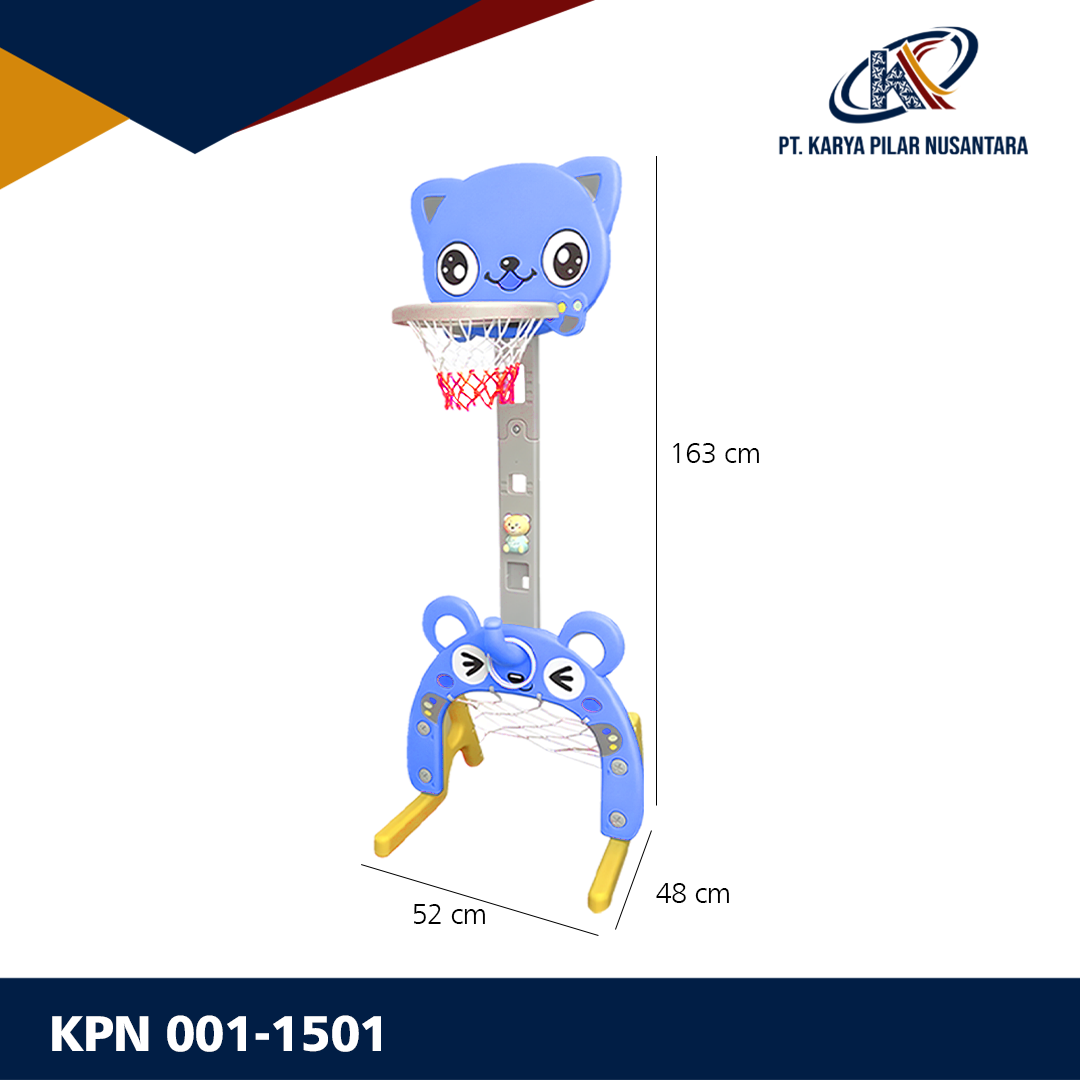  Tiang Basket Permainan Anak dari Karya Pilar Nusantara